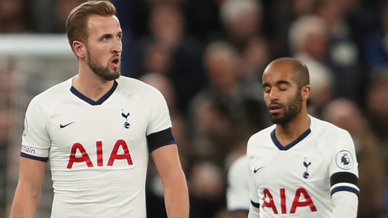 Harry Kane and Lucas Moura