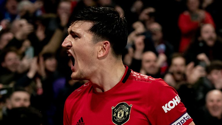 Maguire se unió al Manchester United desde Leicester durante & # 163; 80m el verano pasado