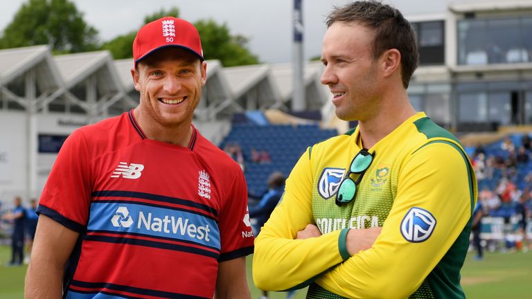 during the 3rd NatWest T20 International between England and South Africa at SWALEC Stadium on June 25, 2017 in Cardiff, Wales.