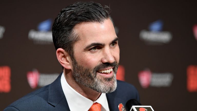 Stefanski was appointed as Freddie Kitchens' successor having spent last season as the Minnesota Vikings' offensive coordinator 