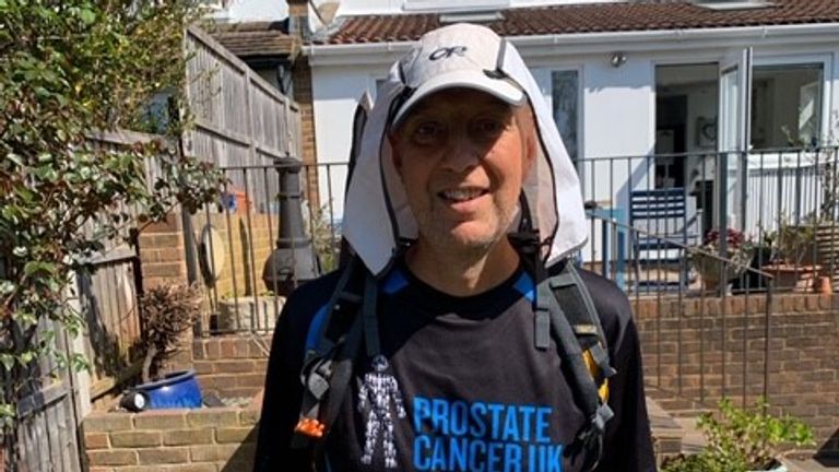 Kevin ha completado cuatro Marathon des Sables a pesar de tener cáncer de próstata en etapa 4