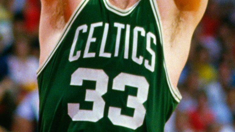 Larry Bird Boston Celtics Player Jersey Shirt #33