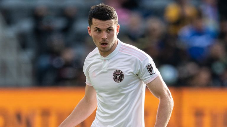 Lewis Morgan in action for MLS side Inter Miami