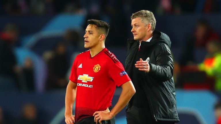 Alexis Sanchez Ole Gunnar Solskjaer