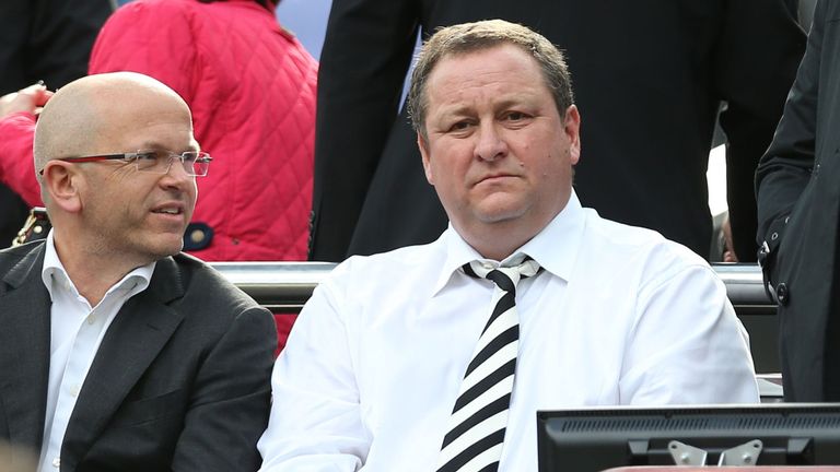Mike Ashley is out of the country - but a takeover is at an advanced stage
