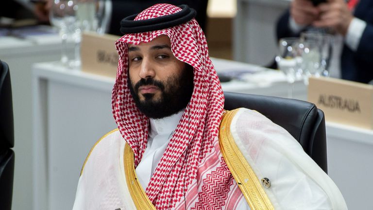 Saudi Arabia Crown Prince, Mohammed Bin Salman attends the G20 Summit in 2019