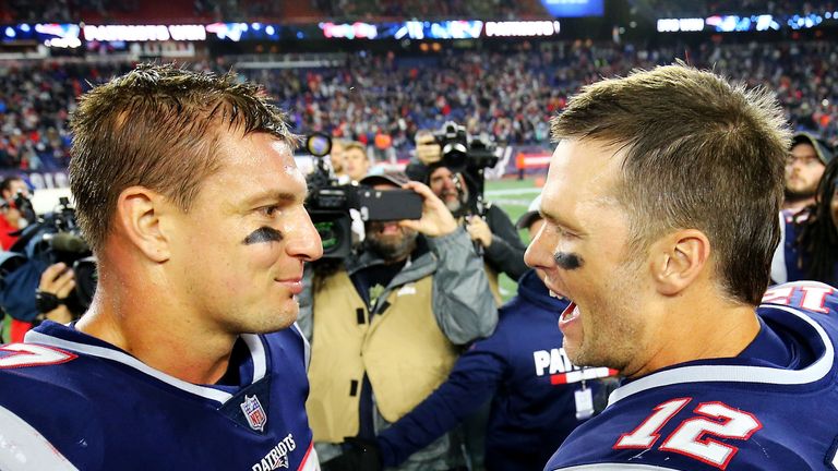 Tom Brady and Rob Gronkowski will be reunited at the Tampa Bay Buccaneers in the upcoming NFL season. You can watch the NFL Show on the EPG at 2pm on Wednesday.