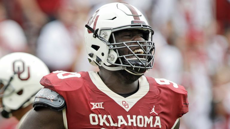 Oklahoma defensive tackle Neville Gallimore