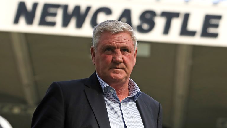 steve bruce, manager of Newcastle