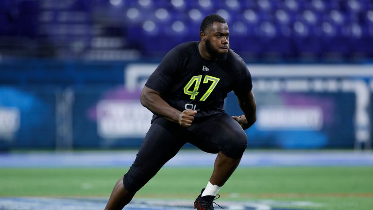Former NFL scout Bucky Brooks admits he was surprised that the New York Giants decided to draft Andrew Thomas.