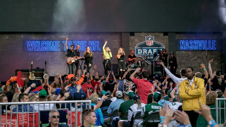 Last year's NFL Draft in Nashville highlighted the city's country music heritage