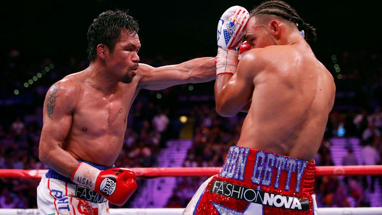 Pacquiao is the WBA welterweight champion