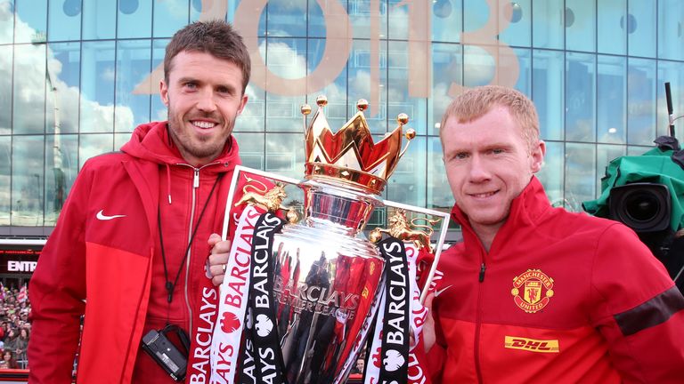 Rashford comparó a Michael Carrick con Scholes, en términos de su habilidad para pasar