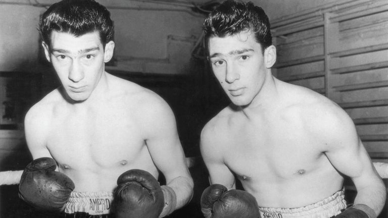 Ronnie and Reggie Kray 