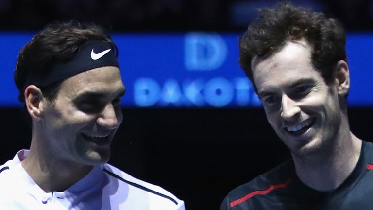 Roger Federer y Andy Murray se están recuperando de una lesión.