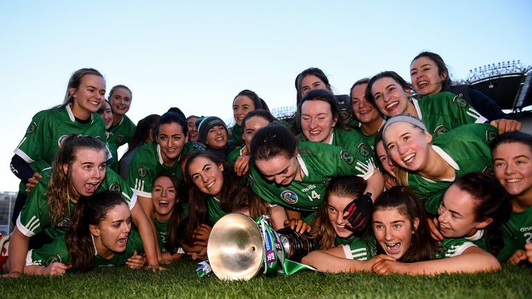 Sarsfields triumphed in last month's All-Ireland final at Croke Park