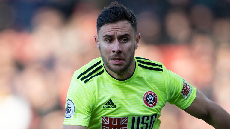 George Baldock says Sheffield United have thrived off being favourites to go down