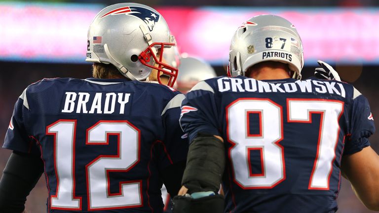 Tom Brady and Rob Gronkowski have been reunited 