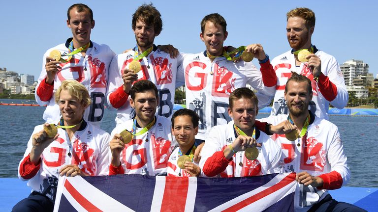 Ransley won gold in Rio as part of the men's eight