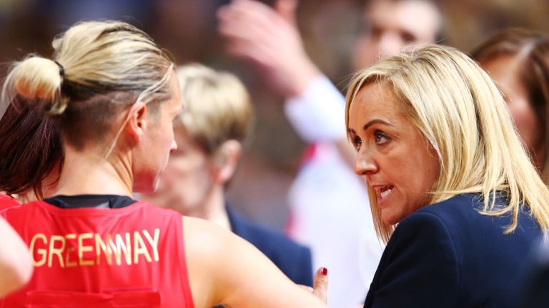 Tracey Neville and Tamsin Greenway 