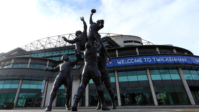 Twickenham is the home of English rugby