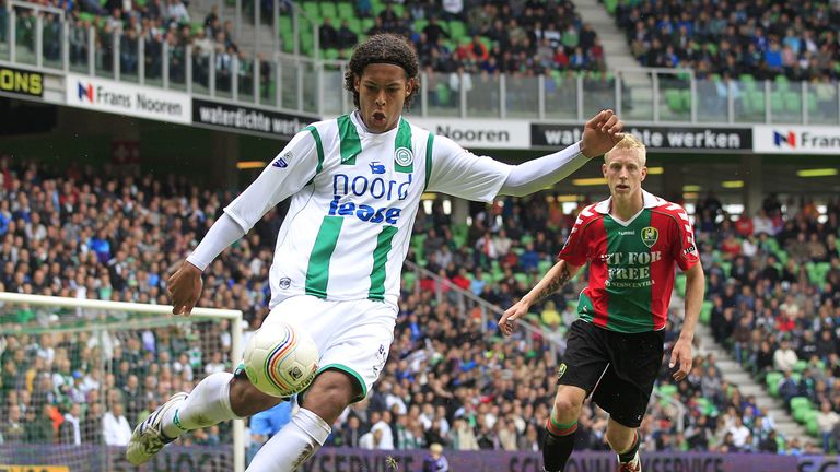 Van Dijk made his first-team debut for Dutch side Groningen in 2011