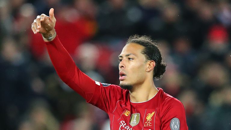 Van Dijk has made nearly 150 Premier League appearances for Liverpool since joining for a club record £75m in 2018