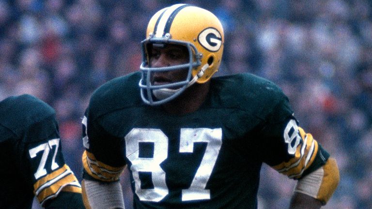 Willie Davis of the Green Bay Packers