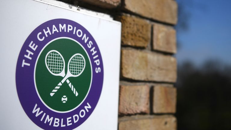 The Wimbledon Championships...