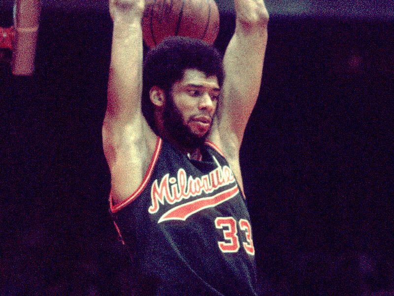 Kareem Abdul-Jabbar Milwaukee Bucks 75th Anniversary NBA Swingman Jersey  ($175)