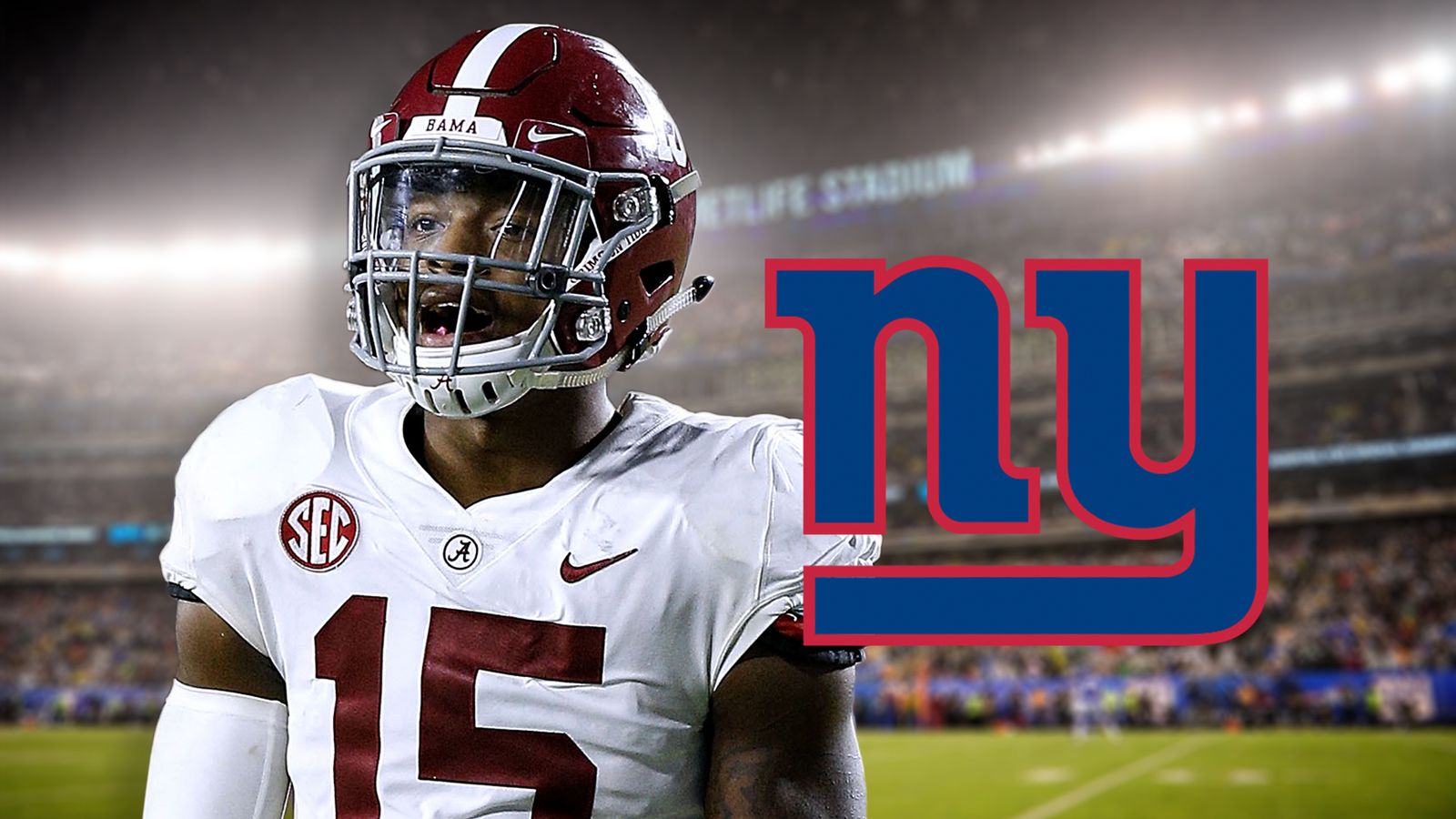 NFL Draft 2020: Xavier McKinney NY Giants jersey for sale