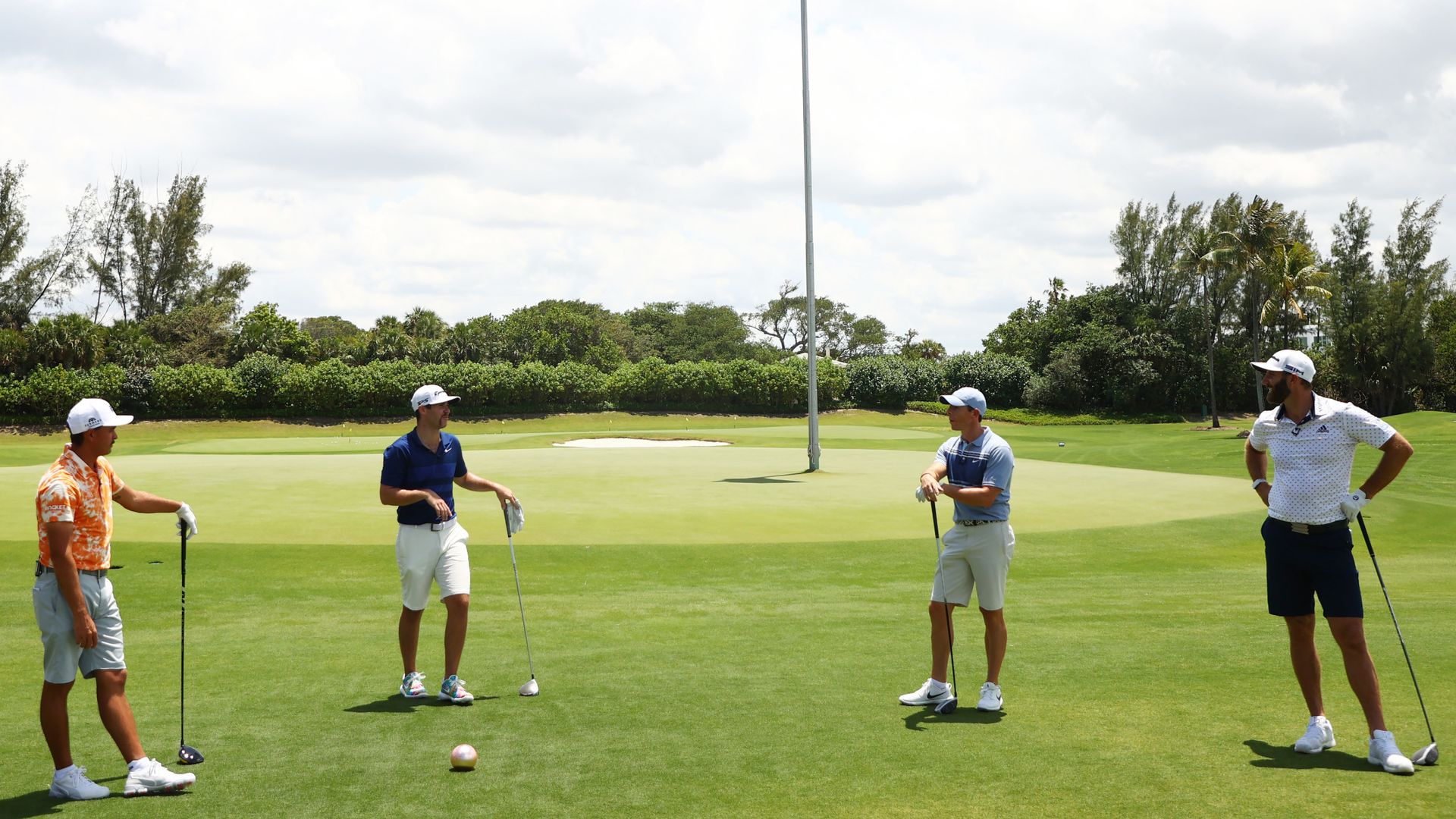 Golf's welcome return, but fears for Ryder Cup