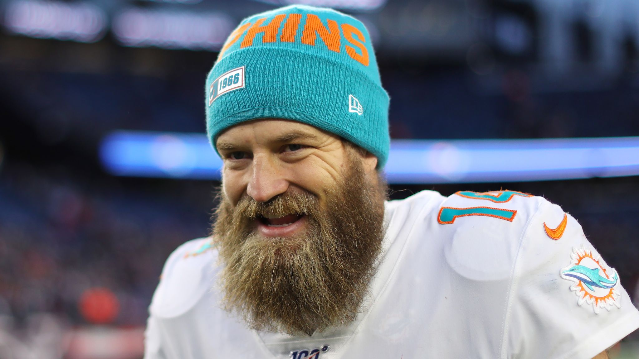 Ryan Fitzpatrick Having Fun, Bringing Energy To Dolphins