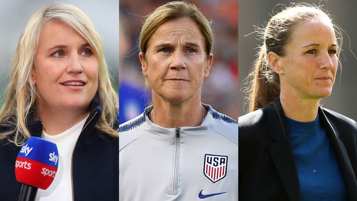 Emma Hayes, Jill Ellis, Casey Stoney