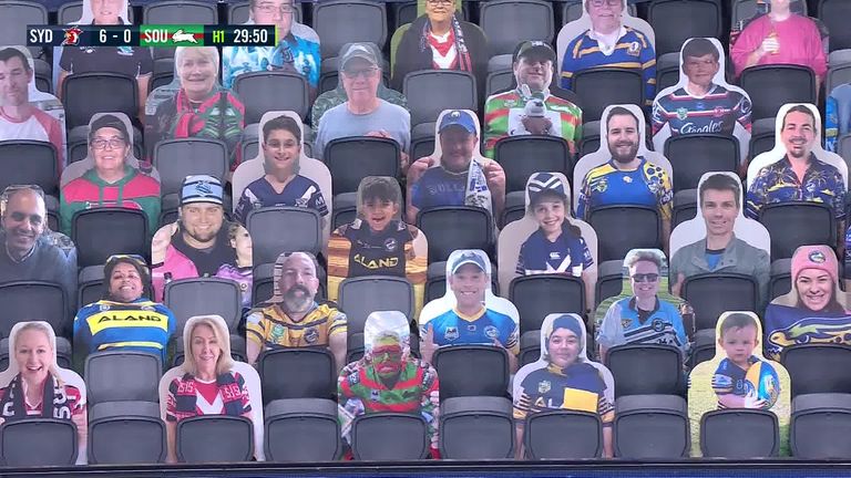 Dominic Cummings spotted at Bankwest Stadium enjoying Sydney Roosters vs South Sydney Rabbitohs...