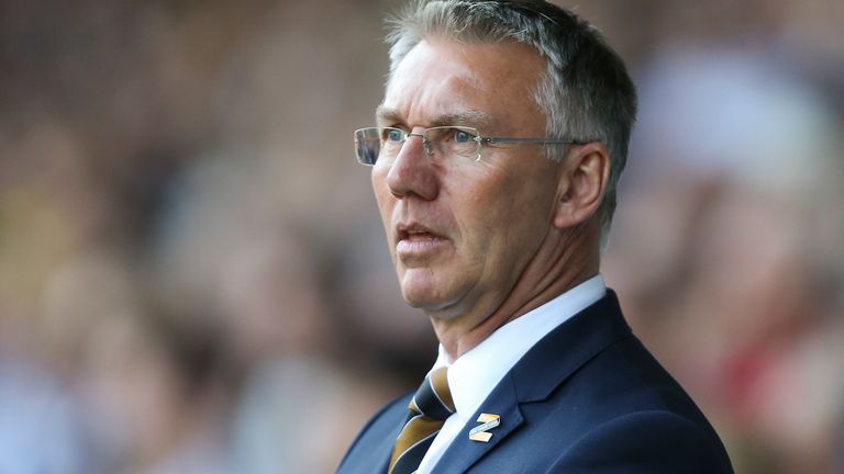 WEST BROMWICH, ENGLAND - APRIL 19: Nigel Adkins the manager / head coach of Hull City during the Sky Bet Championship match between West Bromwich Albion and Hull City at The Hawthorns on April 19, 2019 in West Bromwich, England. (Photo by James Baylis - AMA/Getty Images)