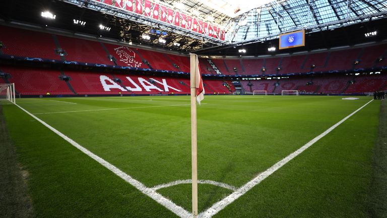 General view of Ajax's Johan Cruyff Arena