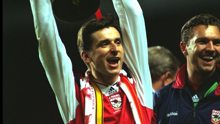 Alan Smith scored the winner for Arsenal in the '94 European Cup Winners' final