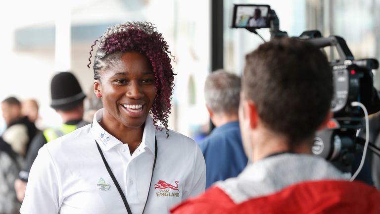 Ama Agbeze of Team England