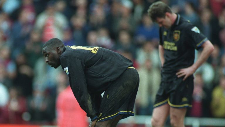 Andy Cole v West Ham 1995