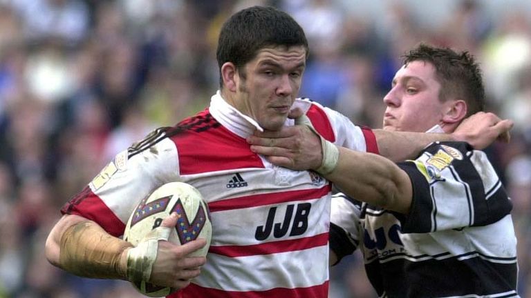 PIX...Ben Duffy...Challenge Cup Quarter Finals...11/03/2000.Hull F.C. v Wigan Warriors.COPYWRIGHT..Andy Farrell.