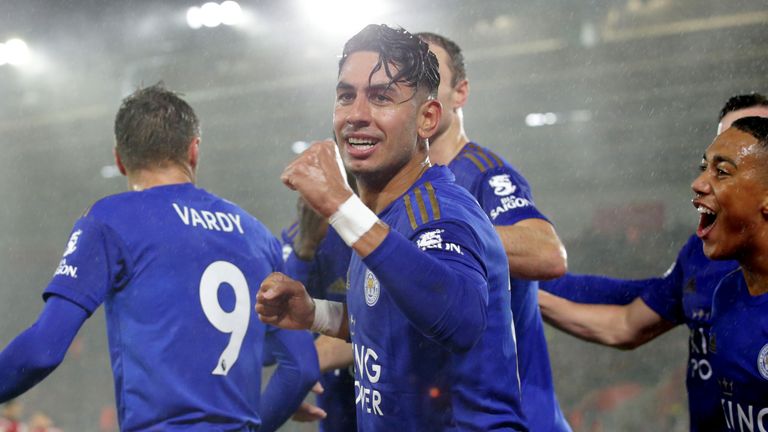 Perez scored a hat-trick in Leicester&#39;s 9-0 win over Southampton in October