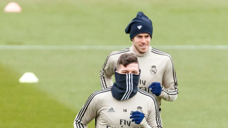Real Madrid training