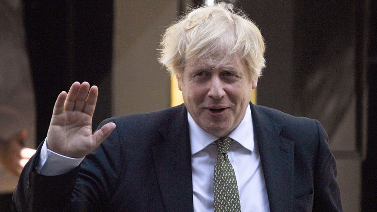 Prime Minister Boris Johnson