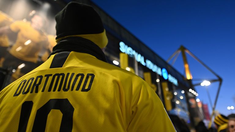 Borussia Dortmund supporter