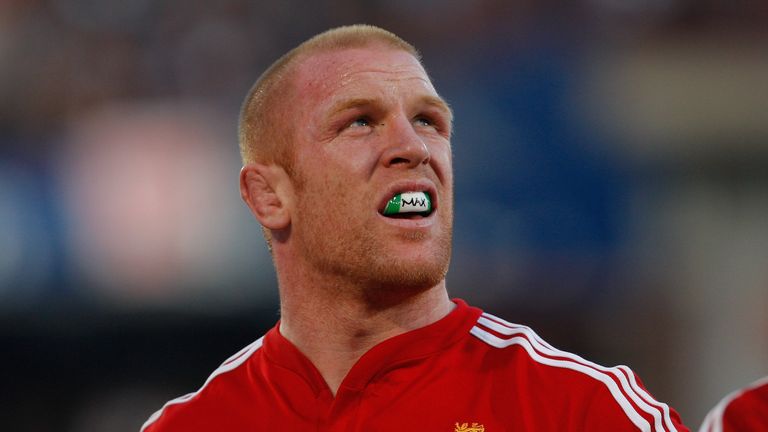 Paul O'Connell ahead of the second Test for the British & Irish Lions in 2009