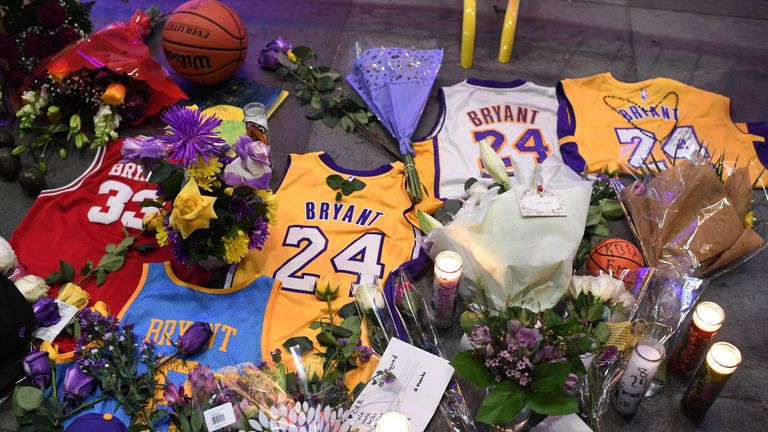 Kobe Bryant tributes