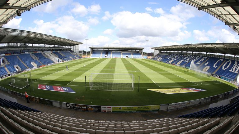 Colchester were sixth in League Two before football was suspended amid the coronavirus pandemic