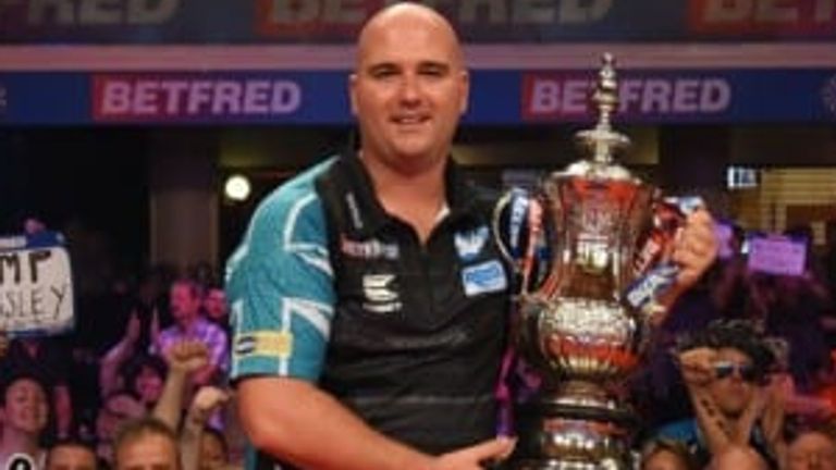 Cross is due to defend his title in Blackpool this summer, having beaten Michael Smith in last year's final