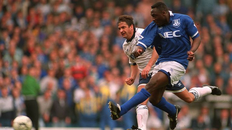 Amokachi famously substituted himself on at Elland Road - and scored twice